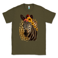 Army Green Zebra With Sunflowers Classic Tee - Bettercallsaul