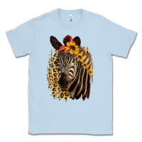 Dusty Blue Zebra With Sunflowers Classic Tee - Bettercallsaul