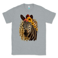 Heather Grey Zebra With Sunflowers Classic Tee - Bettercallsaul