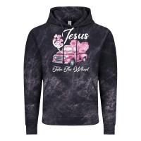Cloud Black Leopard Floral Pink Car Jesus Take The Wheel Vintage Hoodie - Bettercallsaul
