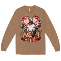 Toasted Coconut Cow Valentine's Day love Long Sleeve Tee - HowdyJamesFarm