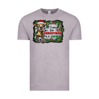 Vintage Zinc all i want for christmas is a cow Vintage Tee - RanaPortraitStore