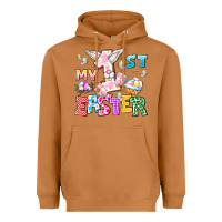 Meerkat My 1st Easter Heavyweight Hoodie - CowhideDigitalArt