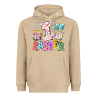 Mushroom My 1st Easter Heavyweight Hoodie - CowhideDigitalArt