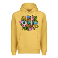 Antique Gold Mama Mother's Day Premium Hoodie - FaDigitalArtStudio