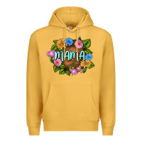 Mustard Mama Mother's Day Premium Hoodie - FaDigitalArtStudio