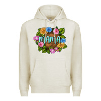 Oatmeal Heather Mama Mother's Day Premium Hoodie - FaDigitalArtStudio