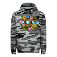 Slate Camo Mama Mother's Day Premium Hoodie - FaDigitalArtStudio
