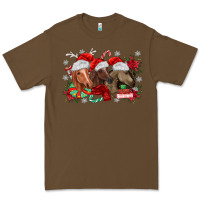 Cacao christmas horses Premium Tee - MaliasSmallBusiness