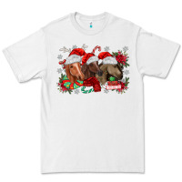 White christmas horses Premium Tee - MaliasSmallBusiness
