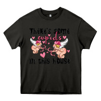 Asphalt there's some cupid's in this house Heavy Core Tee - MaliasSmallBusiness