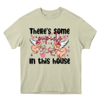Mossy there's some cupid's in this house Heavy Core Tee - MaliasSmallBusiness