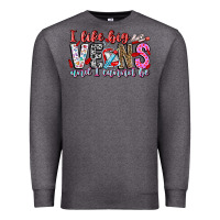 Charcoal Heather I Like big veins and cannot be Premium Sweatshirt - CowhideDigitalArt