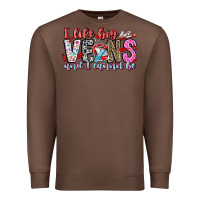 Chestnut I Like big veins and cannot be Premium Sweatshirt - CowhideDigitalArt