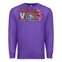 Purple I Like big veins and cannot be Premium Sweatshirt - CowhideDigitalArt