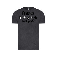 Vintage Black Friends not Food Vintage Tee - Bettercallsaul