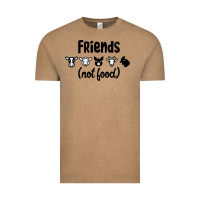Vintage Coffee Friends not Food Vintage Tee - Bettercallsaul