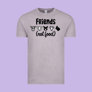 Friends Not Food Vintage Tee Designed By Bettercallsaul
