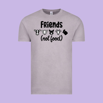 Friends Not Food Vintage Tee Designed By Bettercallsaul