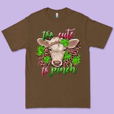 Too Cute To Pinch Charolais Calf Premium Tee Designed By Ranaportraitstore