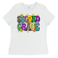 White second grade Ladies Tee - NancyCooperArtShop