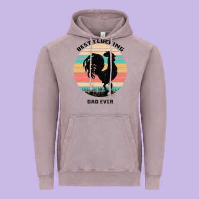 Best Clucking Dad Ever Vintage Hoodie Designed By Bettercallsaul