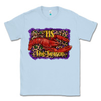Dusty Blue mardi gras this the season lobster Classic Tee - RanaPortraitStore