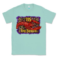 Seafoam mardi gras this the season lobster Classic Tee - RanaPortraitStore