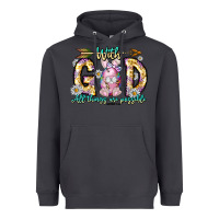 Smoke With God All Things Are Possible Easter Day Heavyweight Hoodie - CowhideDigitalArt