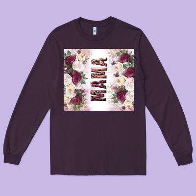 Mother’s Day Mama Flowers Tumbler Tbs Long Sleeve Tee Designed By Tumblerdesignbyshophia