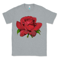 Heather Grey Oklahoma Rose Illustrations Classic Tee - LillyAllenDesigns