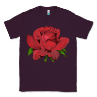 Plum Oklahoma Rose Illustrations Classic Tee - LillyAllenDesigns