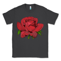 Smoke Oklahoma Rose Illustrations Classic Tee - LillyAllenDesigns