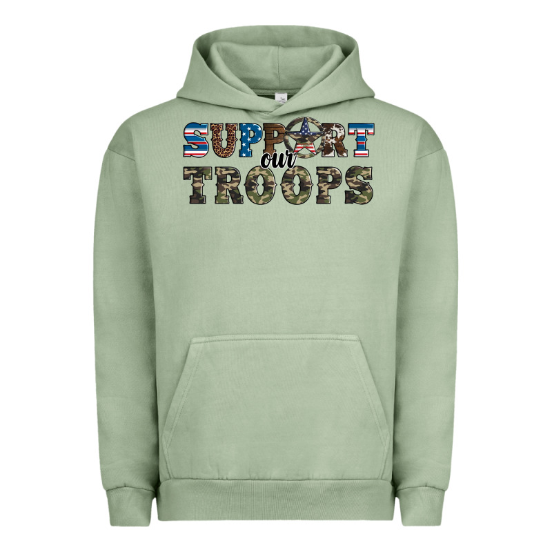 Armed Forces Day Support Our Troops Urban Hoodie by Artiststas | Teevron