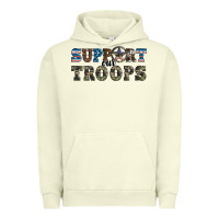 Pigment Pistachio armed forces day support our troops Urban Hoodie - Artiststas