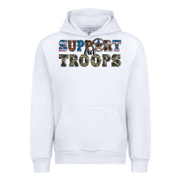 White armed forces day support our troops Urban Hoodie - Artiststas