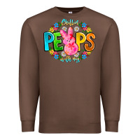 Chestnut Chillin Peeps With My Premium Sweatshirt - CowhideDigitalArt