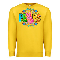 Lemon Chillin Peeps With My Premium Sweatshirt - CowhideDigitalArt