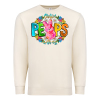 Sandshell Chillin Peeps With My Premium Sweatshirt - CowhideDigitalArt