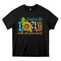 Black trust in the lord with all your heart Heavy Core Tee - NancyCooperArtShop