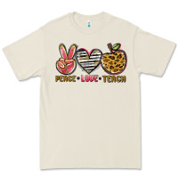 Bone peace love teach Premium Tee - NancyCooperArtShop