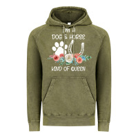 Im A Dog And Horse Kind Of Queen Vintage Hoodie | Teevron