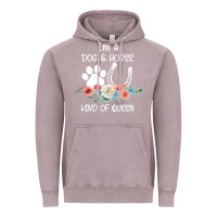 Vintage Zinc Im A Dog And Horse Kind Of Queen Vintage Hoodie - Bettercallsaul