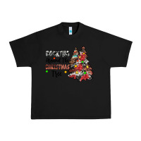 Black rocking around the christmas tree Urban Heavy Tee - JahusDesignShop