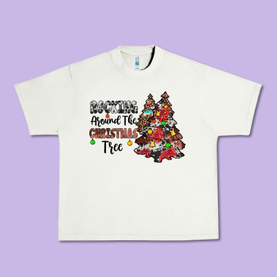 Rocking Around The Christmas Tree Urban Heavy Tee Designed By Jahusdesignshop