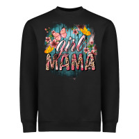 Black Girl mama butterfly mother's day Heavyweight Sweatshirt - HowdyJamesFarm