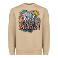 Mushroom Girl mama butterfly mother's day Heavyweight Sweatshirt - HowdyJamesFarm
