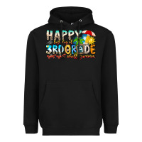Black name farewell 3rd grade  hello summer Heavyweight Hoodie - CowhideDigitalArt