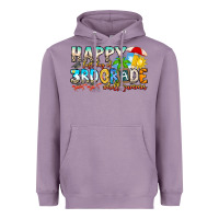 Lavender name farewell 3rd grade  hello summer Heavyweight Hoodie - CowhideDigitalArt