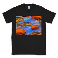 Black California Golden Trout Garibaldi Fish Background Classic Tee - Bettercallsaul